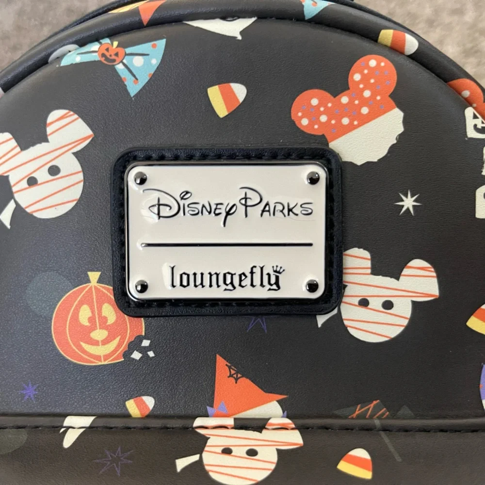 NWT Disney Parks Halloween 2020 Loungefly Mickey Tricks & Treats Snack Backpack